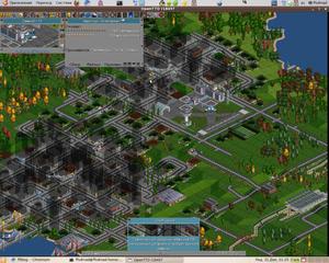 Скриншоты игры OpenTTD