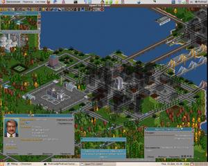 Скриншоты игры OpenTTD